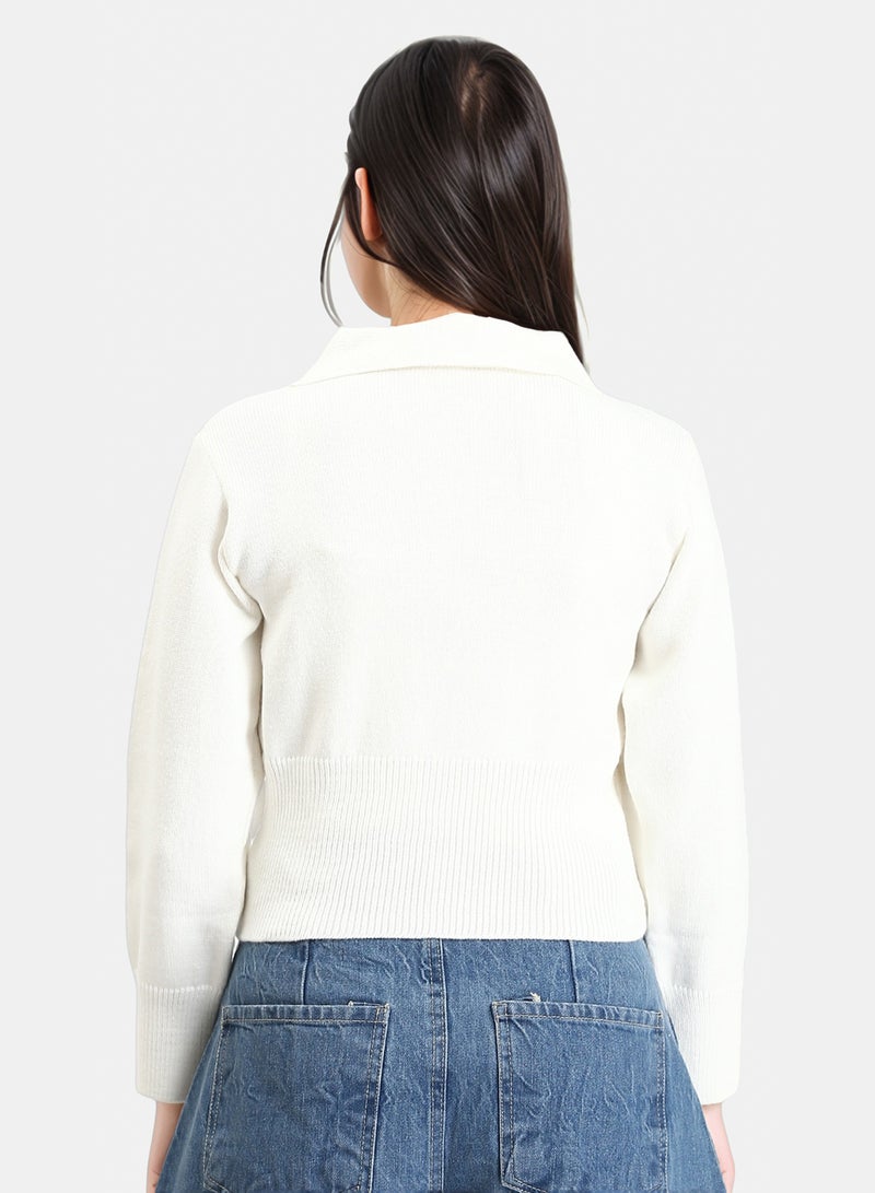 Ravin Women Long Sleeve Knit Pullover - Image 2